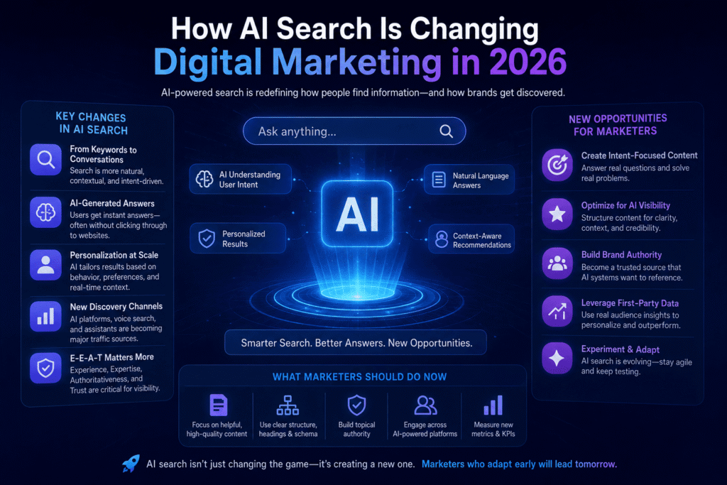 AI-powered digital marketing analytics dashboard